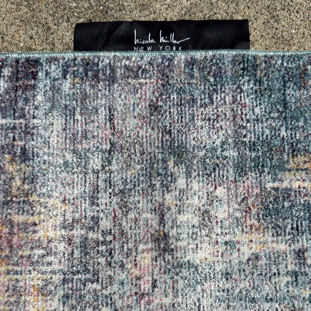 Nicole Miller New York Textured Rug NWT